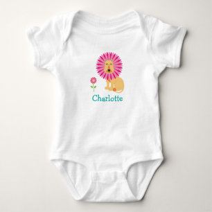 Flower Lion Bodysuit