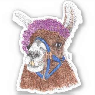 Flower Llama