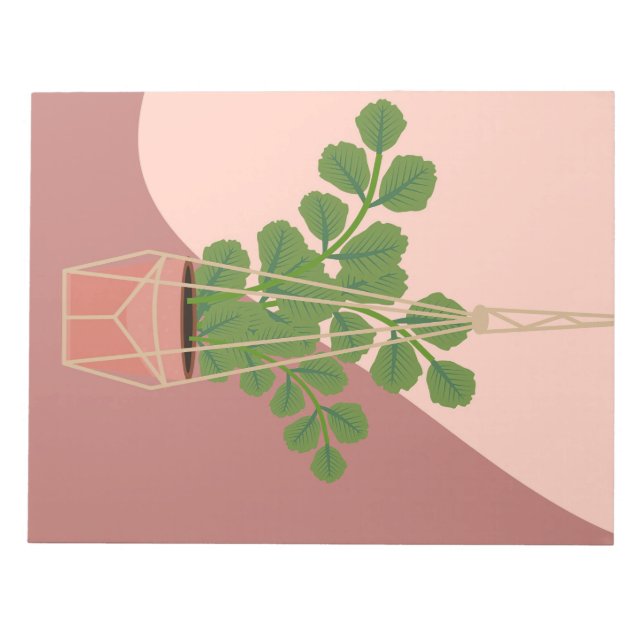 Flower Lover | Flower Vase Art Notepad (Front)
