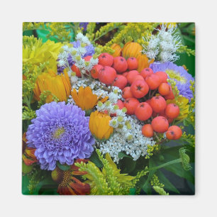 Flower magnet