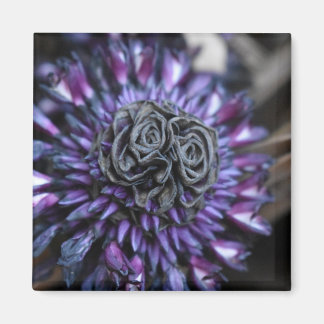 Flower Magnet purple 