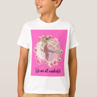 :Flower Man" T-Shirt