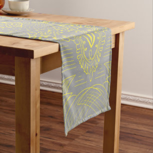 Flower Mandala 4 Short Table Runner