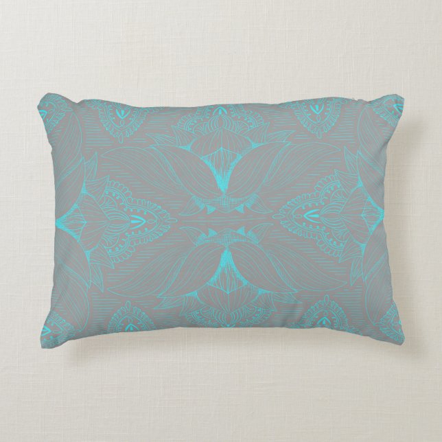 Flower Mandala 6 Decorative Cushion (Front)