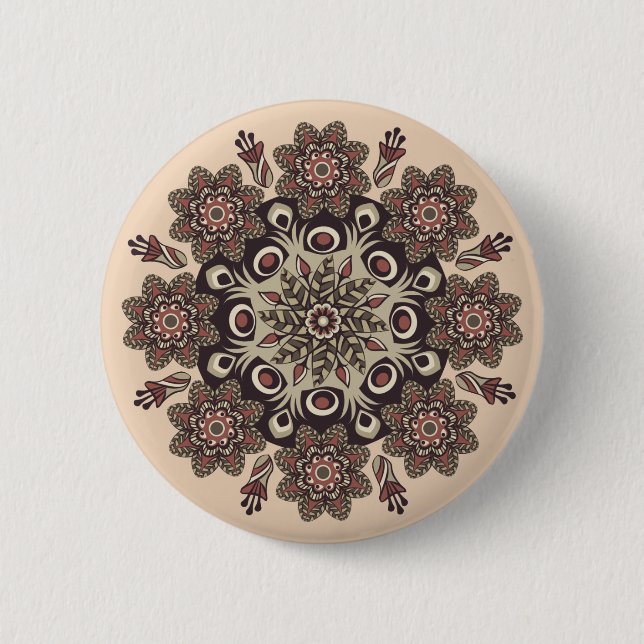 flower mandala button (Front)