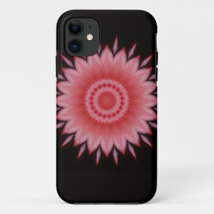 Flower Mandala in Pink iPhone 11 Case
