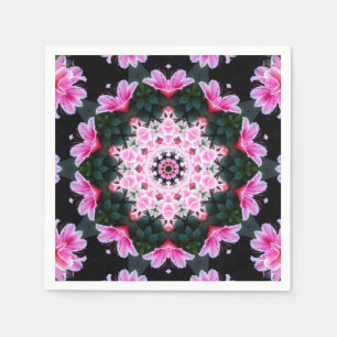 Flower Mandala Paper Napkins