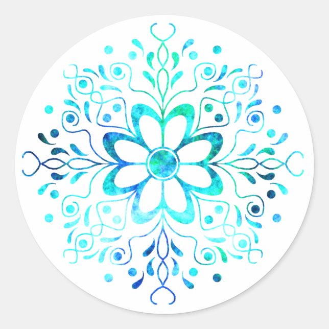 Flower Mandala Stickers (Front)