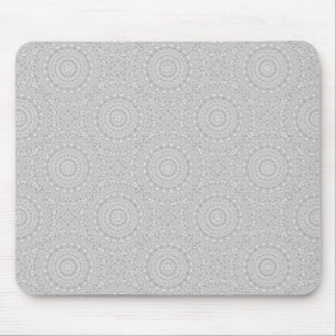 Flower Mandalal_MG_2221 BlackNWhite Mouse Mat