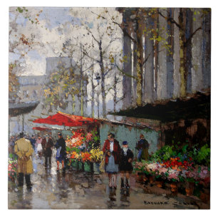 Flower Market at La Madeleine Tile