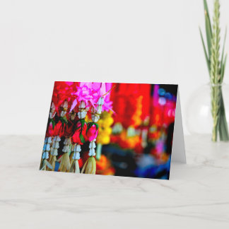 Flower Market, Chiang Mai Card