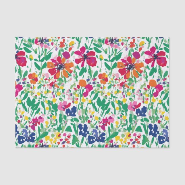Flower Market Tissue Paper (Front)