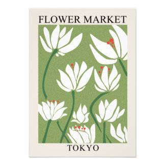 FLOWER MARKET TOKIO | DIGITAL VERSION PHOTO PRINT
