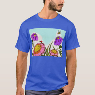 Flower Meadow Adult Dark T-Shirt