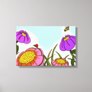 Flower Meadow Canvas