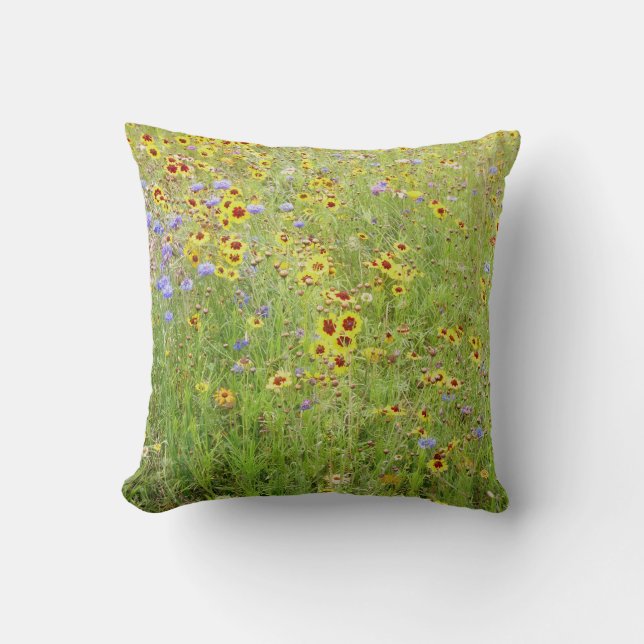 Flower Meadow Cushion (Front)