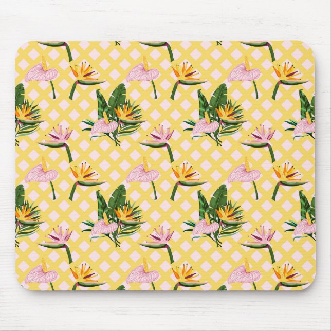 Flower Meanings Mouse Mat (Front)