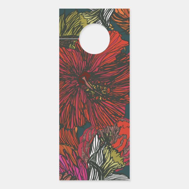Flower Medley Door Hanger (Front)