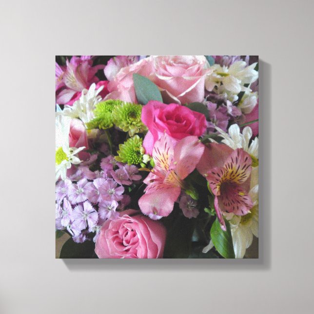 Flower Mix Canvas Print (Front)