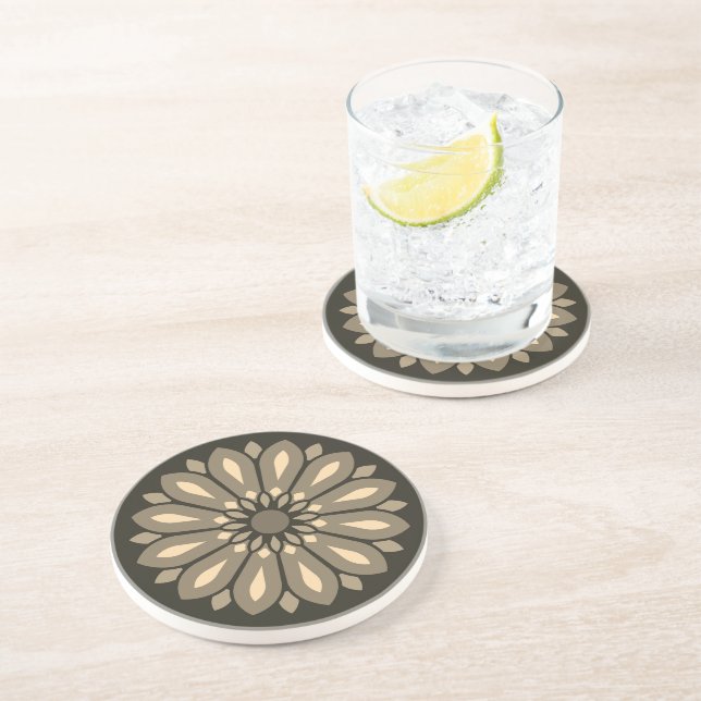 FLOWER MODERN GIFT FROM MOM DAD SISTER SON BOSS CE COASTER (Side)