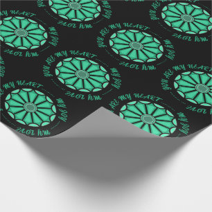 FLOWER MODERN GIFT FROM MOM DAD SISTER SON BOSS WRAPPING PAPER