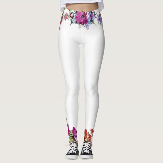 Flower Moi - Leggings (Front)
