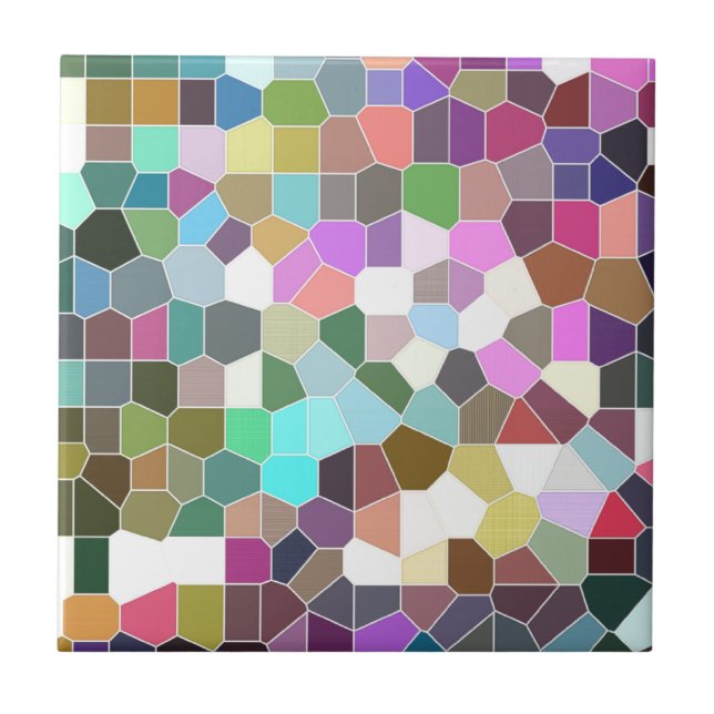 Flower Mosaic Tile (Front)