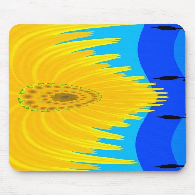 Flower Mouse Mat (Front)