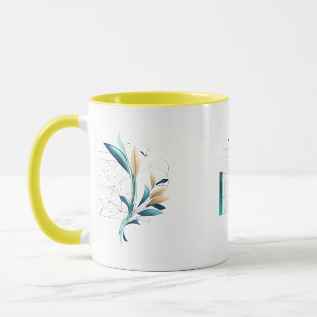 flower  mug (Left)