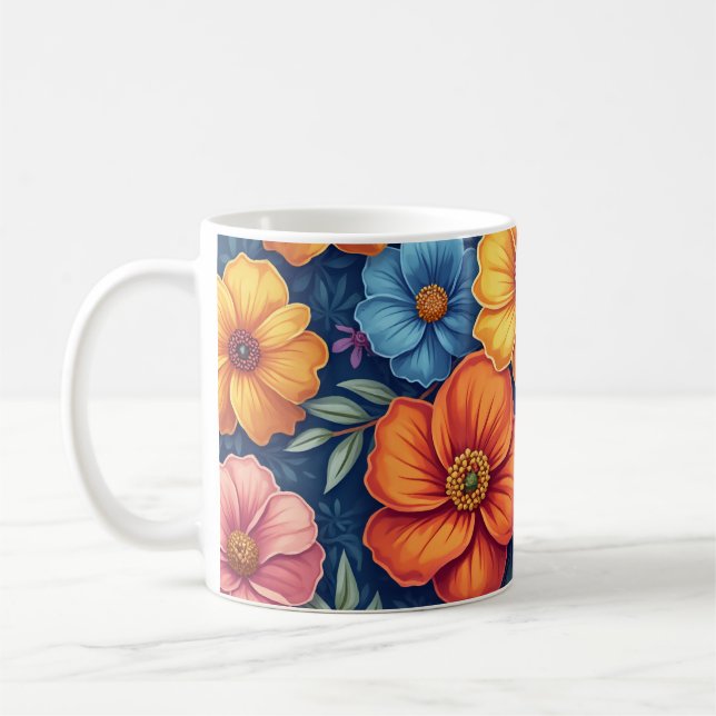 flower mug (Left)