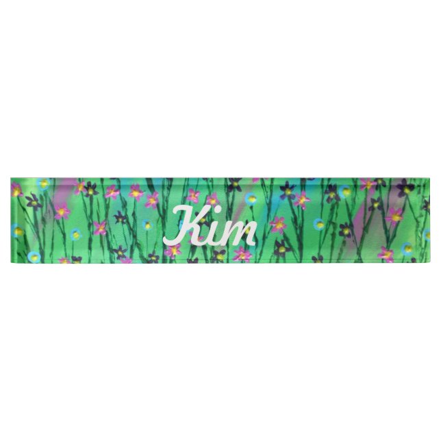 Flower Nameplate (Front)