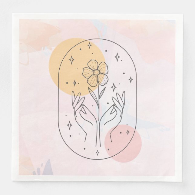 Flower Napkin (Front)