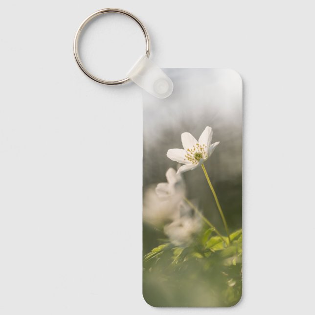 Flower Nature Photo Key Ring (Front)