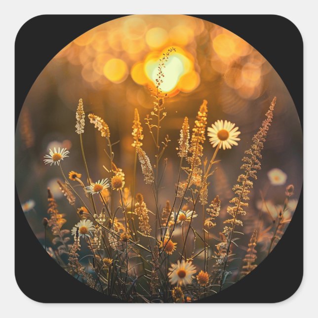 Flower Nature sticker (Front)