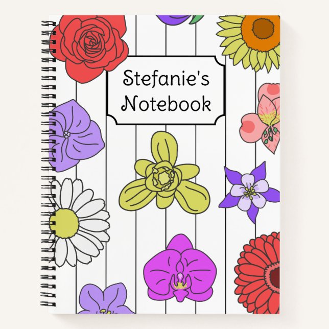 Flower Notebook (Front)