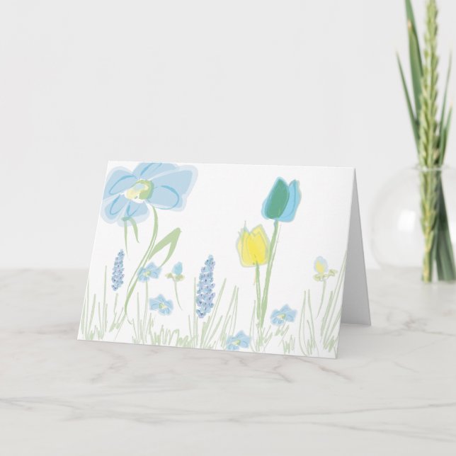 Flower Notecard number three (Front)