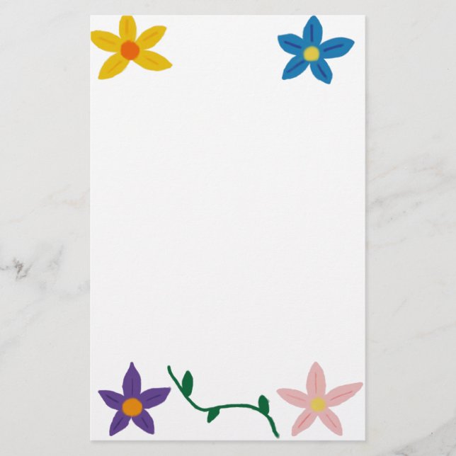 Flower Notepad (Front)