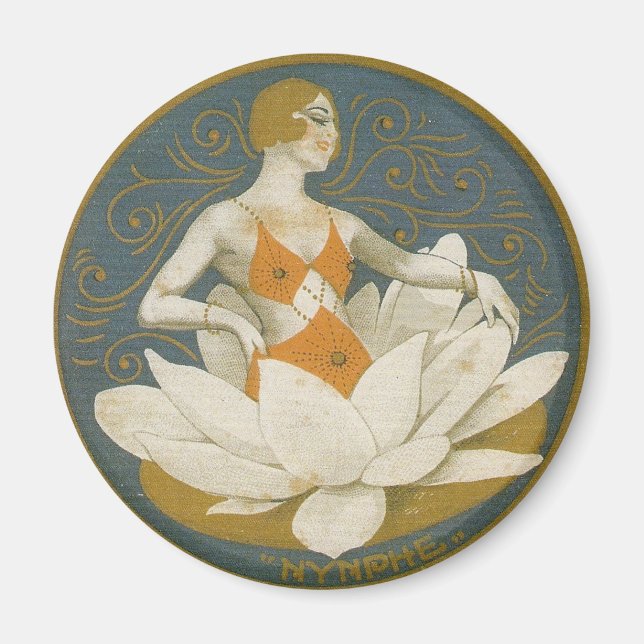 Flower Nymphe Magnet (Front)