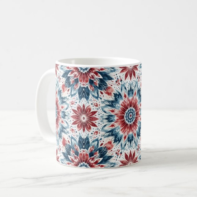 Flower of Independence  Coffee Mug (Front Left)