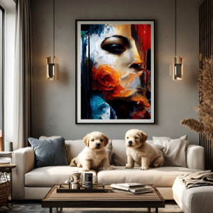 Flower of Introspection Canvas Print
