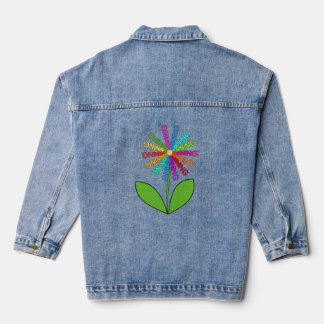 Flower of Learning Denim Jacket