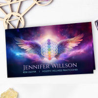 Flower of life - Angel Wings - Reiki
