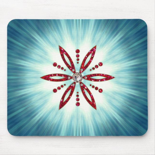 Flower of Life - Aphrodite Amulet Mouse Mat (Front)