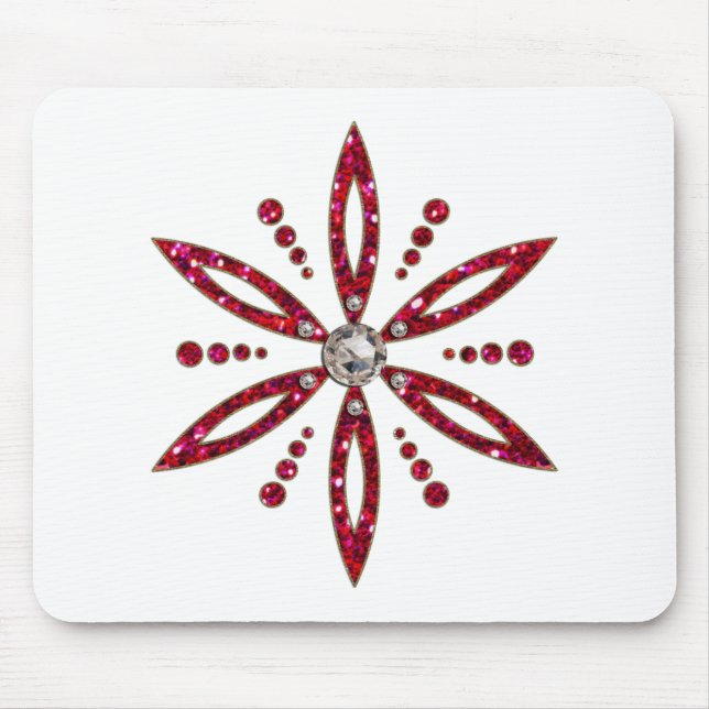 Flower of Life - Aphrodite Amulet Mouse Mat (Front)
