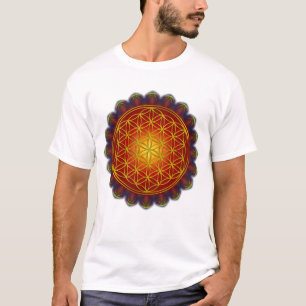Flower Of Life - Apophysis Mandala I + your ideas T-Shirt