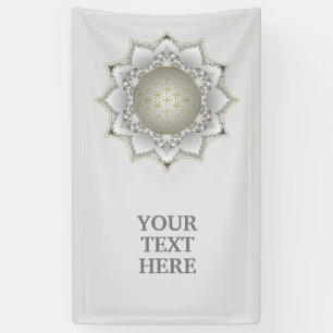 Flower Of Life - Blossoms Mandala 1 Banner