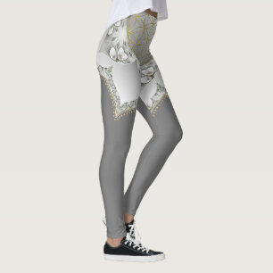 Flower Of Life - Blossoms Mandala 1 Leggings