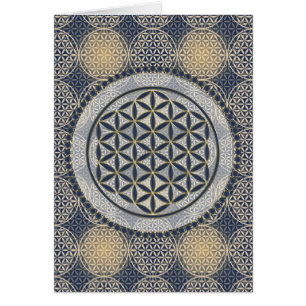 Flower of Life / Blume des Lebens - Button IX