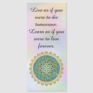 Flower Of Life / Blume des Lebens - Button V