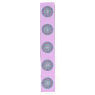 Flower Of Life / Blume des Lebens - Button VI Long Table Runner